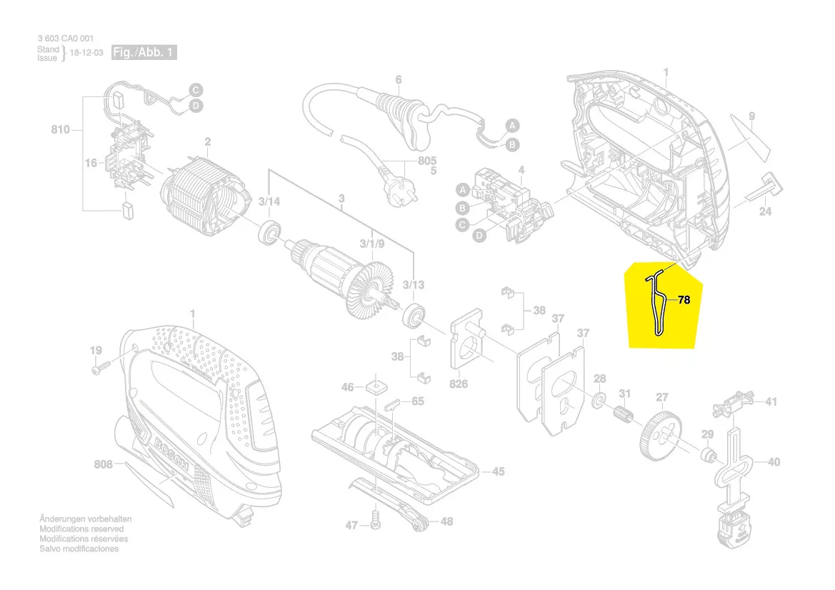 Arceau de protection réf. 2 609 003 350 Bosch